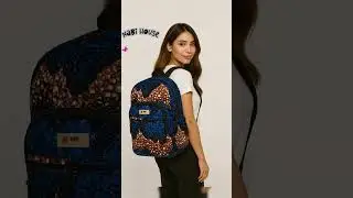 African print style | Handmade Backpack by Nabi house