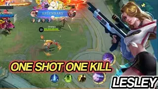 MUSUH AUTO NANGIS! LESLEY LATE GAME GA ADA OBAT 😈 - MOBILE LEGENDS #mlbb 
