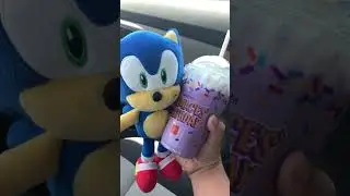 Sonic Tries The Grimace Shake!