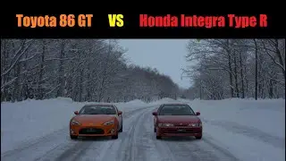 Quartermile & kilometer | Toyota 86 GT VS Honda Integra Type R (DC2) | GT7
