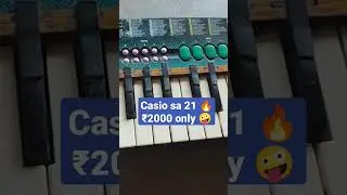 casio sa 21 🔥 #2023 #bollywood #piano #casio #casio21