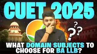 CUET UG 2025: Best Subject Combination for BA LLB After Legal Studies Removal 😱| Must Watch ⚠️