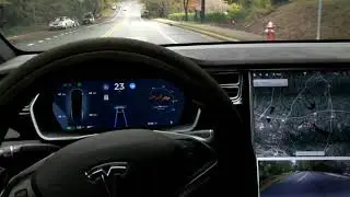 TESLA AP2 Self Driving ACCURACY TEST 2018.39.6 | Video 107