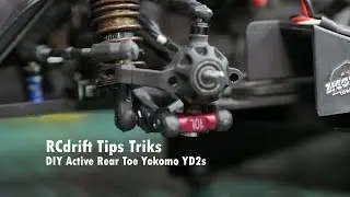 RCdrift tipstrik : DIY Active Rear Toe Yokomo YD2S
