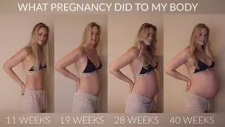 Pregnancy Transformation Month by Month | ASMR Piano Music