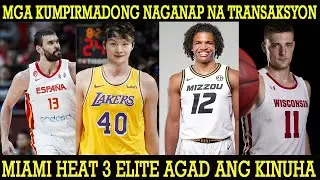 GRABE ANG LALAKAS NG MGA NAKUHA NG MIAMI HEAT! DESIDONG SUMABAY SA LAKERS AT WARRIORS SA TRES?