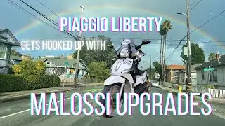 Piaggio Liberty gets Malossi Upgrades