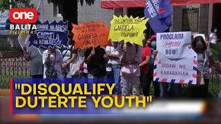 Gabriela, nanawagang madaliin ang disqualification sa Duterte Youth | One Balita Pilipinas