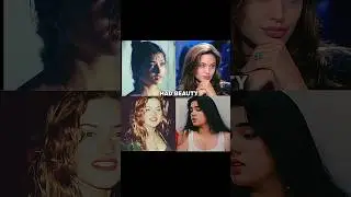 Evolution of 90s Actresses || #evolution #Shorts