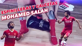 SALAH | ESPINILLERAS Y CALCETAS | JUEGA COMO PROFESIONAL 🔥
