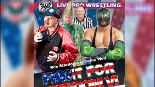 Rob Stardom with Chef Jeff vs. Celtic Wolf, Minnesota Independent Wrestling, Chanhassen, MN 7.5.25