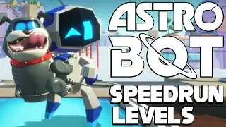 Astro Bot Speedrun Levels First Run Playthrough