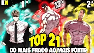 OS 21 PERSONAGENS MAIS FORTES DA SEGUNDA GERAÇÃO