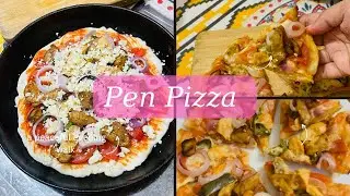 pen pizza recipe 🥰|| ফাঁকিবাজি পেন পিজ্জা🤗|| #recipe 🇧🇩Bangladesh🇧🇩