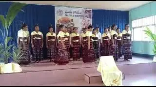 Lomba Paduan Suara Tungkat SMA Kabupaten Lembata (SMAN 1 Nagawutung)