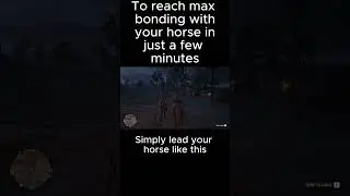 Red Dead Redemption 2 Reach Max Horse Bonding Minutes #rdrgameplay #horse #horseshort #rdr2 #yt #pc