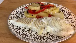 Rodaballo al horno sin gluten