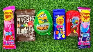 Top 5 Satisfying Video ASMR Lolipops Chocolate and Gummy Candy Unboxing Video Most Popular Candy