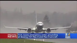 FAA Issues Emergency Order Grounding Boeing 737 Max 8, Max 9