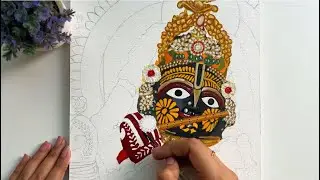 Govind dev ji painting ❤️ part -2 // step by step tutorial 