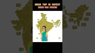 Bharat ke top 10 state women safety #india #women #safety #history #viral #map