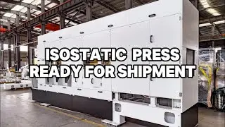 Ready for Shipment: Mingke Isostatic Press for Hydrogen Fuel Cell Carbon Paper