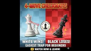 4-MOVE CHECKMATE! ♟️ Fast Win for White