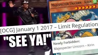 The OCG BANNED Majespecter Unicorn - Kirin ... SEE YA!