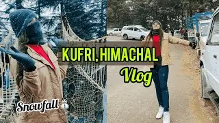DELHI pollution to KUFRI(SHIMLA) 😱 *SNOWFALL ? | Adventure activities 🤮| Road Trip |SHAMBHAVI SHARMA