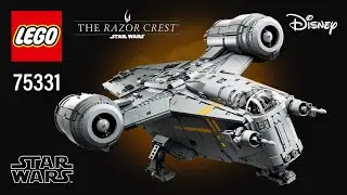 LEGO&reg; Star Wars&trade; The Razor Crest&trade; (75331)[6187 pcs] Step-by-Step Instructions @TopBrickBuilder