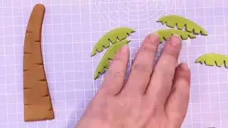 Palm jungle tree cutter set