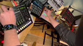 Deluge, Take 5, TR-8S, OB-6 quick track