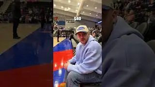 nosebleeds at nba game or courtside g league?? #nba #basketball #trending #hoops #its2easy