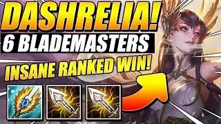 INSANE DASH-RELIA DESTROYS TEAMS! - TFT RANKED BEST COMPS Teamfight Tactics Strategy Guide 10.11