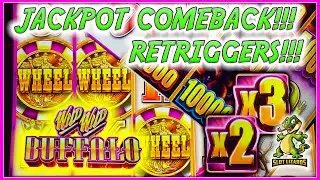 НЕВЕРОЯТНЫЙ ВОЗВРАЩЕНИЕ ДЖЕКПОТА ВЫИГРАЙТЕ В РУЧНОЙ ПЛАТЕ!!! Wild Wild Buffalo МНОГО БЕСПЛАТНЫХ И...