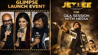 JETLEE Movie Team Media Q&A 🔥 Glimpse Launch Highlights | #jetlee