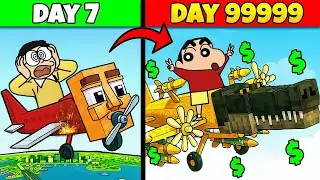 Shinchan & Nobita Built the BEST PLANE in Roblox Build a Plane😱😱|| Shinchan Nobita and his Friend