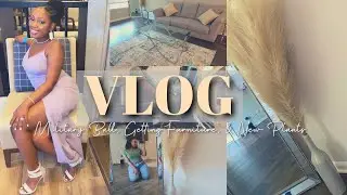 MOVING VLOG 2 | FIRST MILITARY BALL, NEW FURNITURE AND PLANTS, & DECORATING NEW APARTMENT