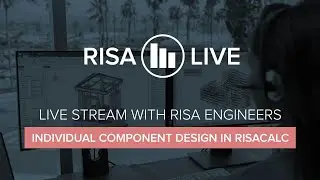 RISALive - Individual Component Design in RISACalc