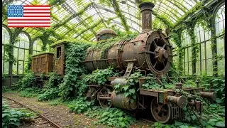 Lost Giants of the Rails - 40 Abandoned Steam Locomotives Around the World