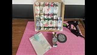 Доска для перфорации коробок с конфетами, обратный отсчёт до Адвента в Shadow Box. Мы &mdash; Хранители...