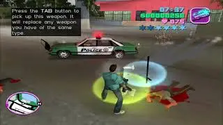 Destroy Police with Heavy Weapons | GTA Vice City Gameplay
