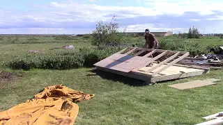 Winter Tent frame build