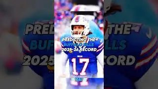Predicting the Buffalo Bills 2025-2026 Record #shorts #nfl #viral