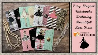 Easy Elegant Notebooks Featuring Dies From PandaHall Selected!!!