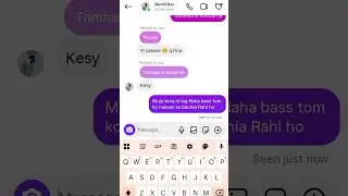 First time chating with unknown number 🫣|chatting video for enjoyment|chatting video 🗨️