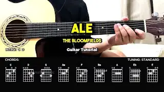 Ale - The Bloomfields | Easy Guitar Tutorial For Beginners (CHORDS & LYRICS) #guitarlesson
