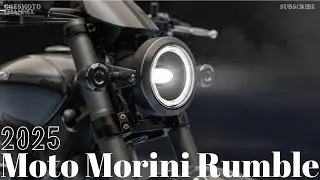 Moto Morini Rumble 2025 года: смелый и стильный круизер с классическим стилем и современными