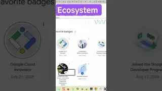 Development Ecosystem for @google