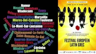 Lectures publiques Festival Europ&eacute;en Latin Grec